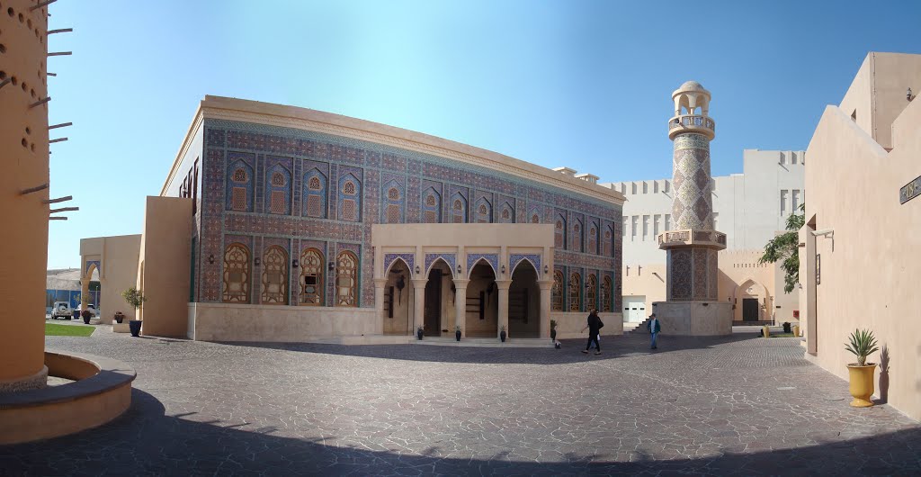 masjid katara, masjid di qatar, wisata masjid