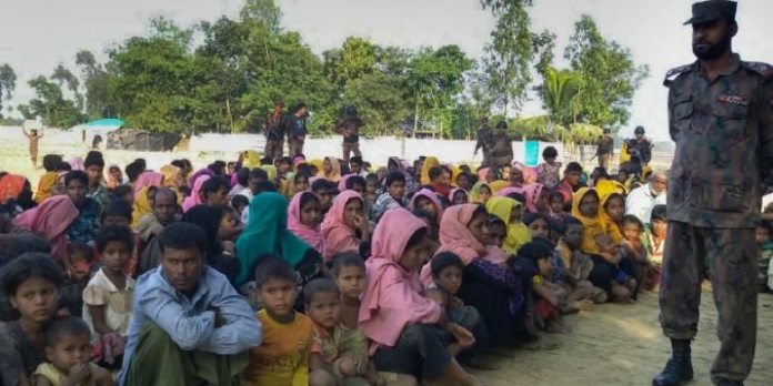 rohingya tertahan