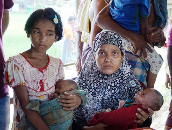 Sabiqun Nahar, Anak Perempuan, dan bayi kembarnya