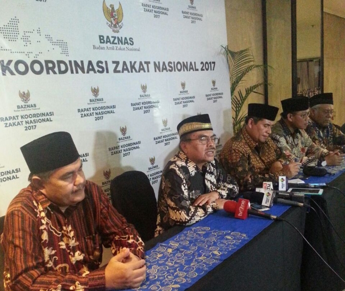 Konferensi Pers Koordinasi Zakat Nasional