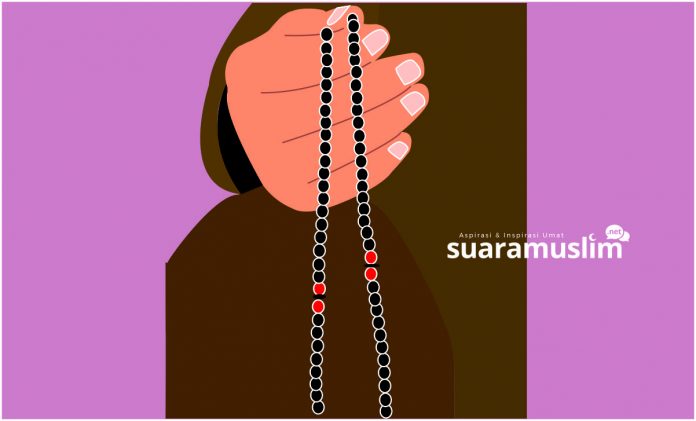 dzikir dzikir spesial penenang hati Ilustrasi Dzikir. Ilustrator: Novitasari