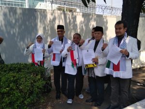 Dukung Palestina, Fraksi PKS Sambangi Kedubes Amerika dan PBB