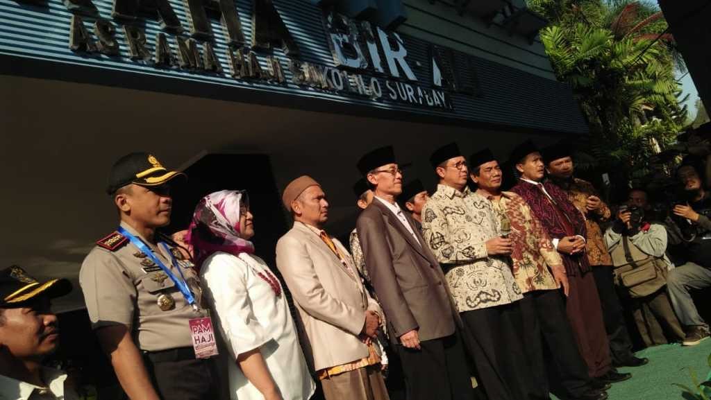 Lepas Jamaah Haji, Lukman Hakim Doakan Bangsa Indonesia