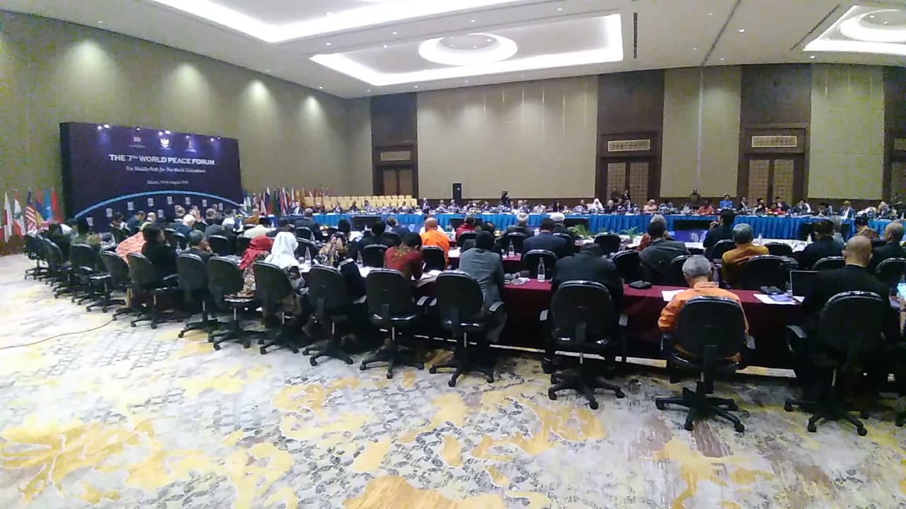 Tokoh dan Cendekiawan 43 Negara Hadiri World Peace Forum di Jakarta