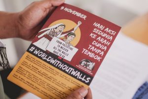 #WorldWithoutWalls, Seruan Global Agar Tembok Zionis Diruntuhkan