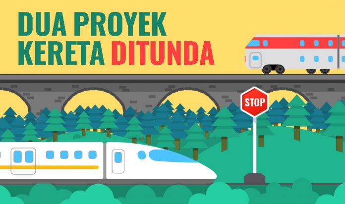 Dua Proyek Kereta Ini Ditunda - Feature Image