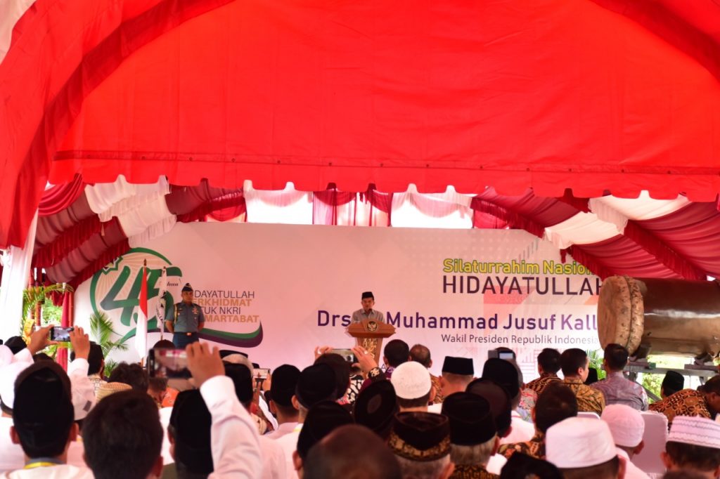 Wapres RI Jusuf Kalla Buka Silatnas Ormas Hidayatullah 2018