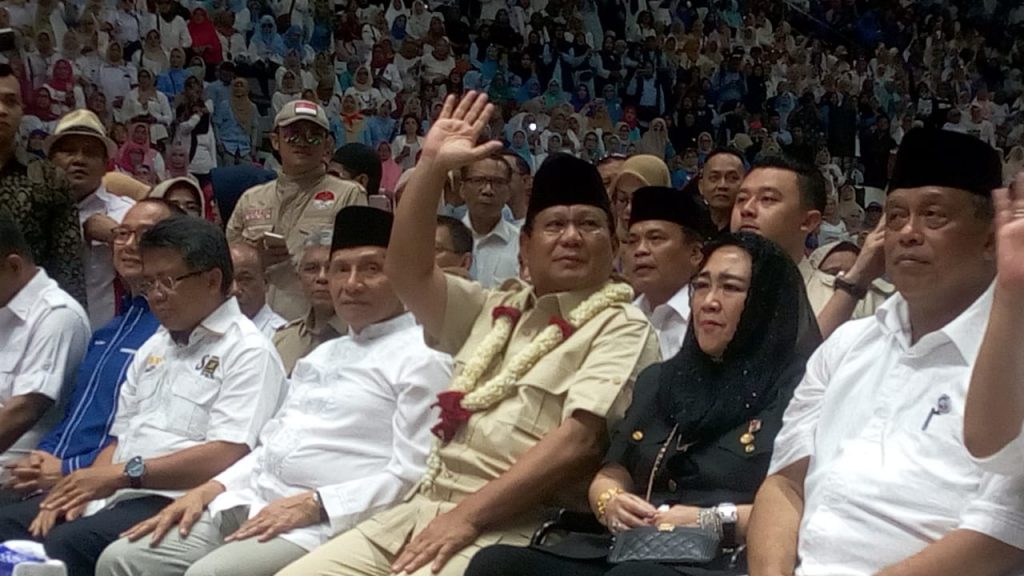 Di Acara Kumpul Relawan Prabowo Sempat Ragukan Panitia, Apa Sebabnya?