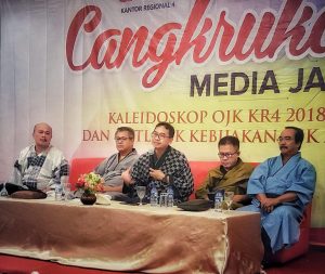 Cangkrukan Bareng Wartawan, OJK Jatim Paparkan Sejarah Awal Pembentukan