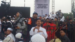 Peserta Tunarungu Hadiri Reuni Akbar 212