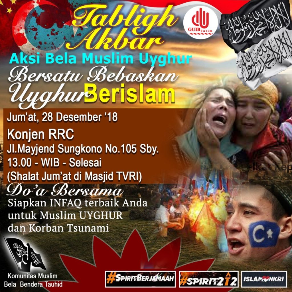 Aksi Bela Muslim Uighur
