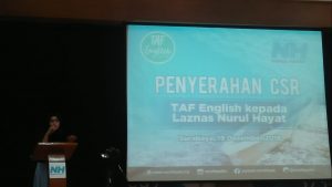 Founder TAF English: Banyak Memberikan Bantuan, Kunci Kami Banyak Mendirikan Cabang