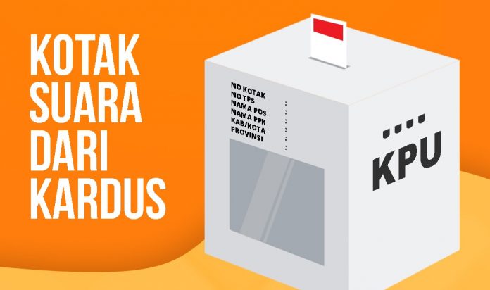 Kotak Suara Kardus - Feature Image