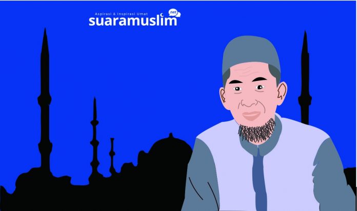 berubah setelah medengar ustad akhir zaman Ilustrasi Ustaz. (Ilustrator : Novitasari)