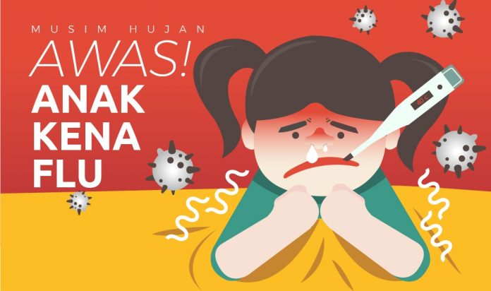 Musim Hujan, Awas Anak Kena Flu - Feature Image