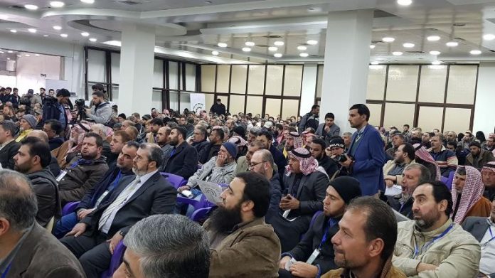 konferensi-umum-revolusi-suriah-di-idlib