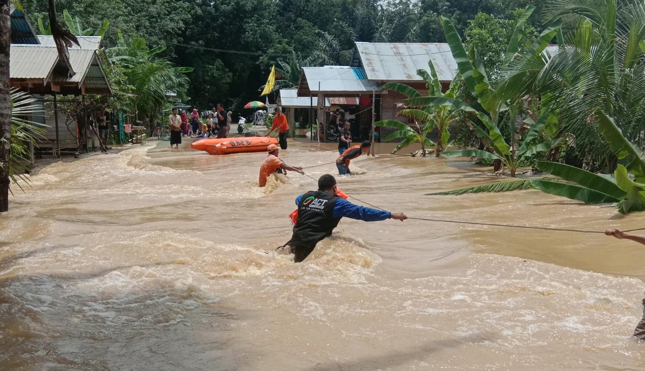 Enam Desa di Kabupaten Balangan Kalsel Terendam Banjir