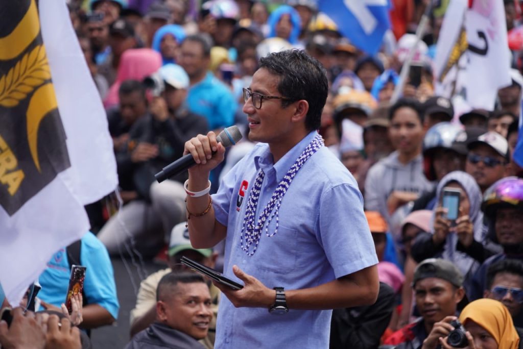 Tanggapi Hashim, Sandi: Menteri Kabinet Jokowi Juga Bisa Kami Libatkan