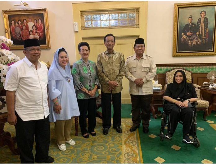 Dikunjungi Prabowo, Ini Pesan Sri Sultan HB X Dikunjungi Prabowo, Ini Pesan Sri Sultan HB X
