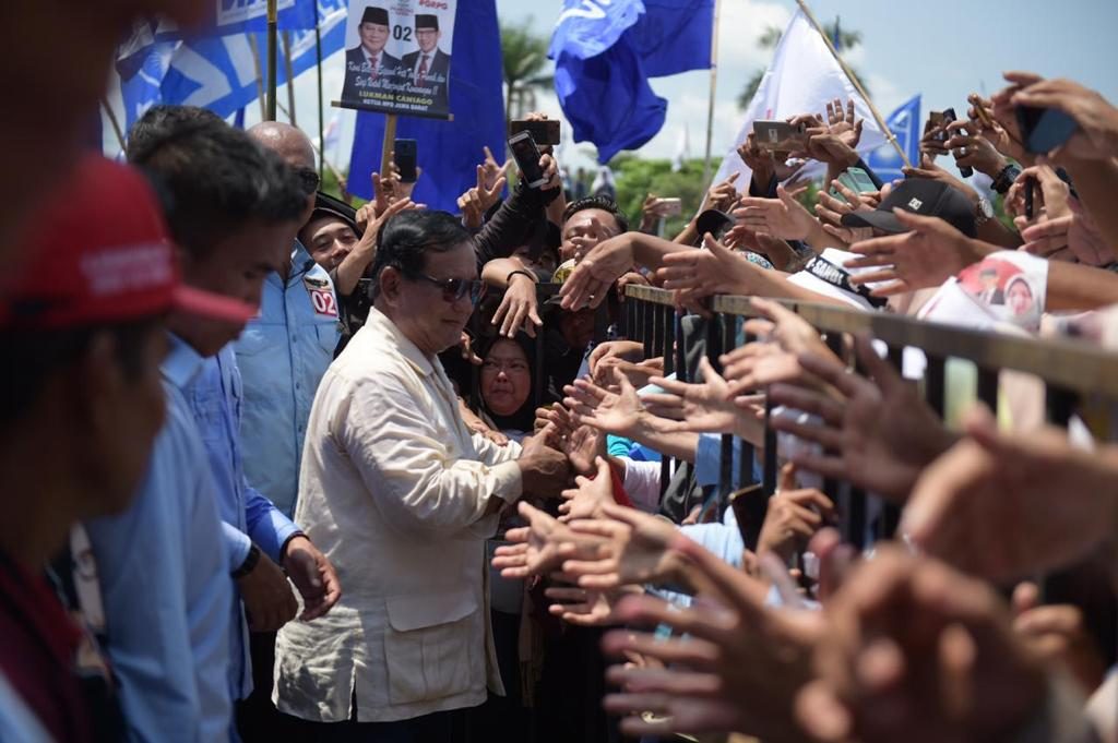 Kampanye di Ciamis, Prabowo Minta Masyarakat Jaga TPS