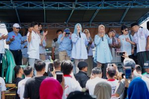 Nur Asia Uno Ajak Masyarakat Berbelanja di Pasar Tradisional