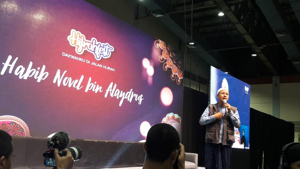 Habib Novel Alaydrus di Hijrah Fest: Dakwah Model Begini Harus Dikembangkan