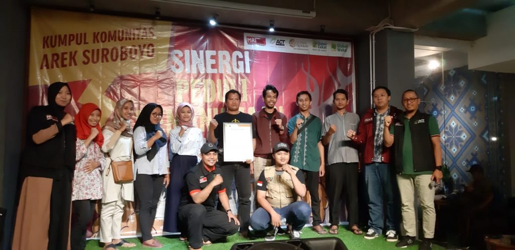 Percepat Penyelesaian Masalah Kemanusiaan, ACT Sinergi dengan Komunitas Se-Surabaya