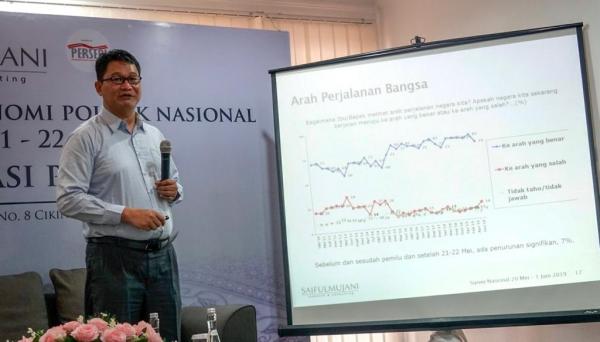 Survei SMRC: 28 Persen Rakyat Indonesia Tidak Percaya Pemilu 2019 Jurdil