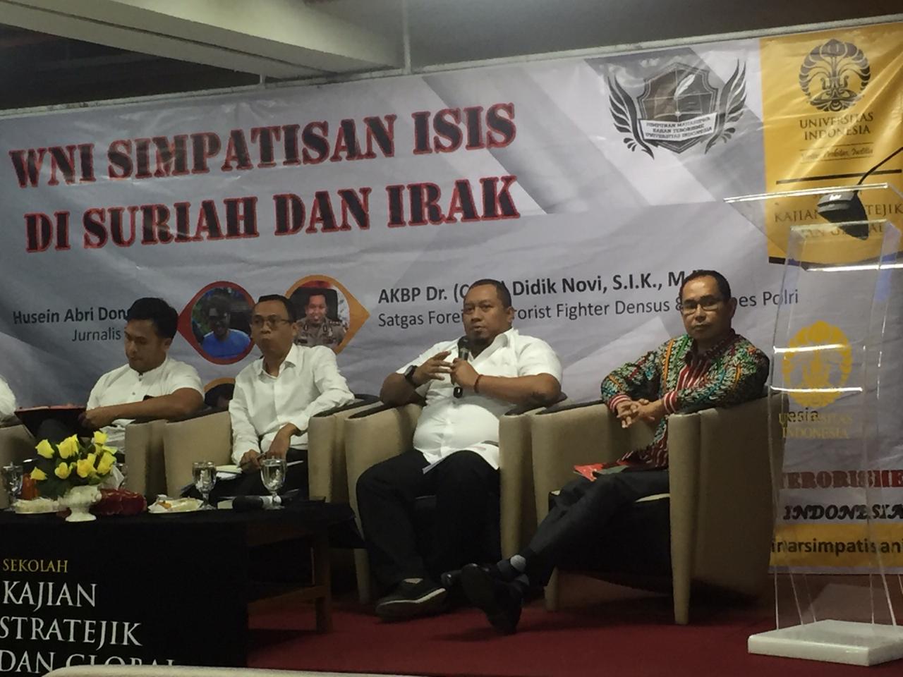 Densus 88 Simpatisan ISIS Yang Pulang Ke Indonesia Akan Dijerat UU Terorisme