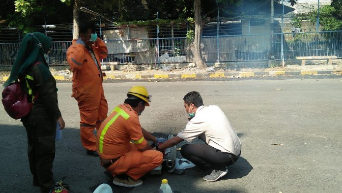 Jelang Kedatangan Calon Jemaah Haji, Nyamuk di Asrama Haji Surabaya Diberantas Jelang Kedatangan Calon Jemaah Haji, Nyamuk di Asrama Haji Surabaya Diberantas