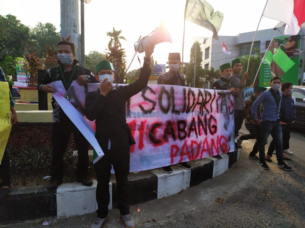 HMI Padang Galang Dana Untuk korban Asap Riau