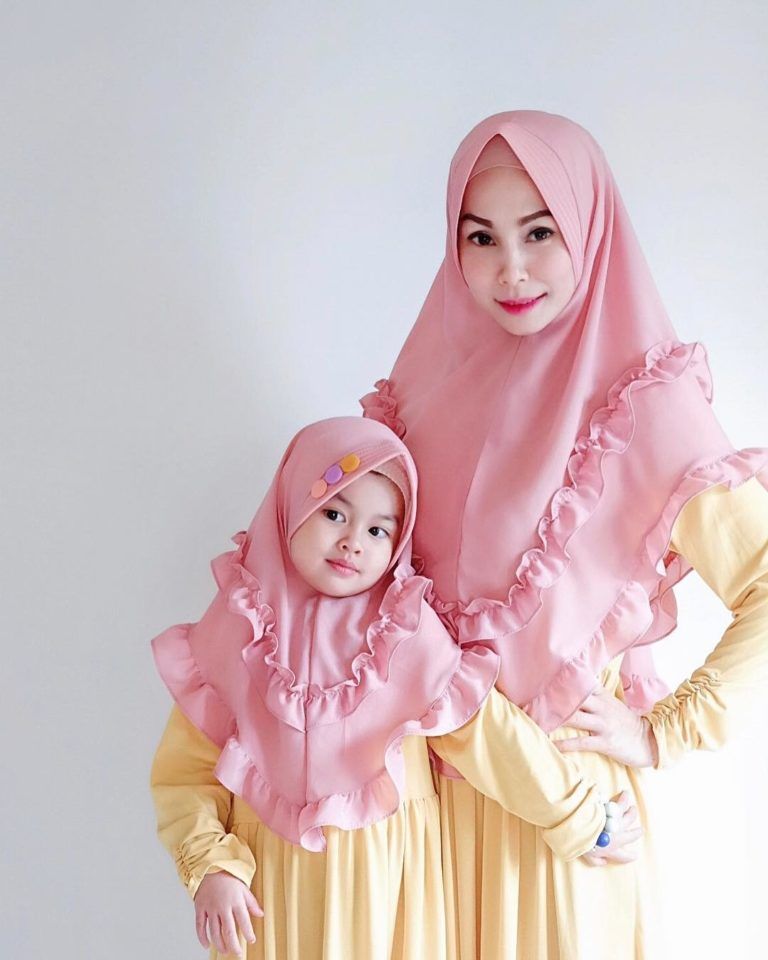 Gambar Model Baju Gamis Couple Ibu Dan Anak