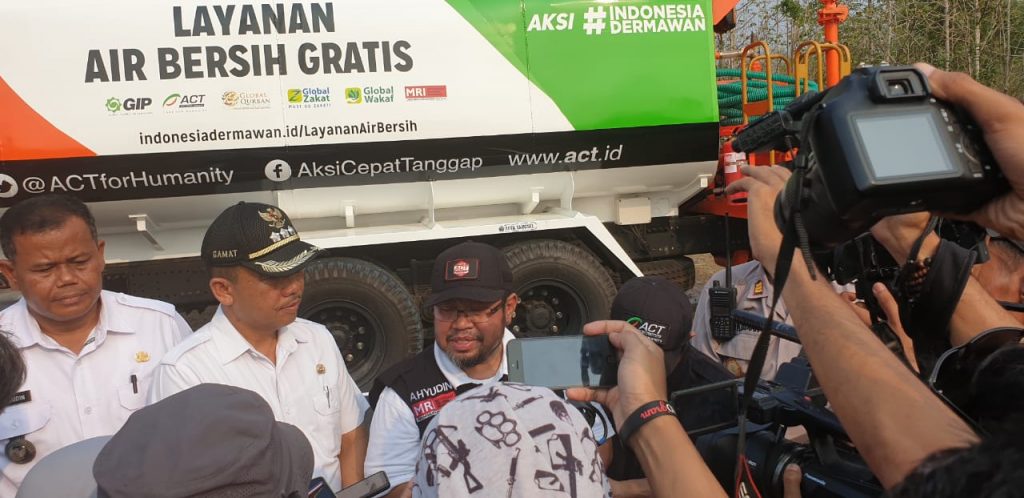 Perluas Jangkauan Distribusi Air Bersih, ACT Luncurkan Water Truck