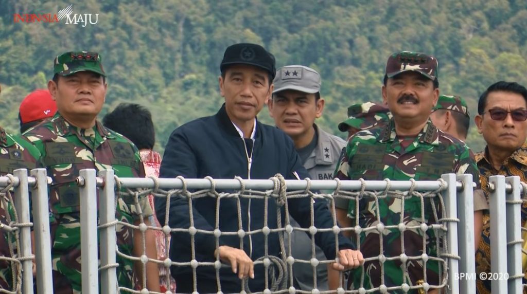 Kunjungi Natuna, Jokowi Tidak Ada Kapal Asing Masuk Teritorial Indonesia