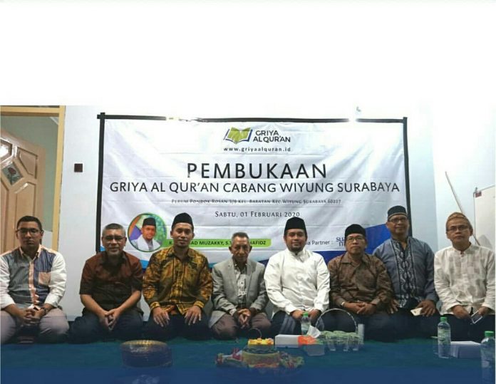 Mewujudkan Buka Cabang di Seluruh Kecamatan, Griya Al-Qur’an Resmikan Cabang Ke-27