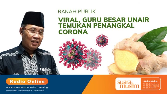 Temukan Penangkal Corona, Begini Penjelasan Guru Besar Unair Surabaya