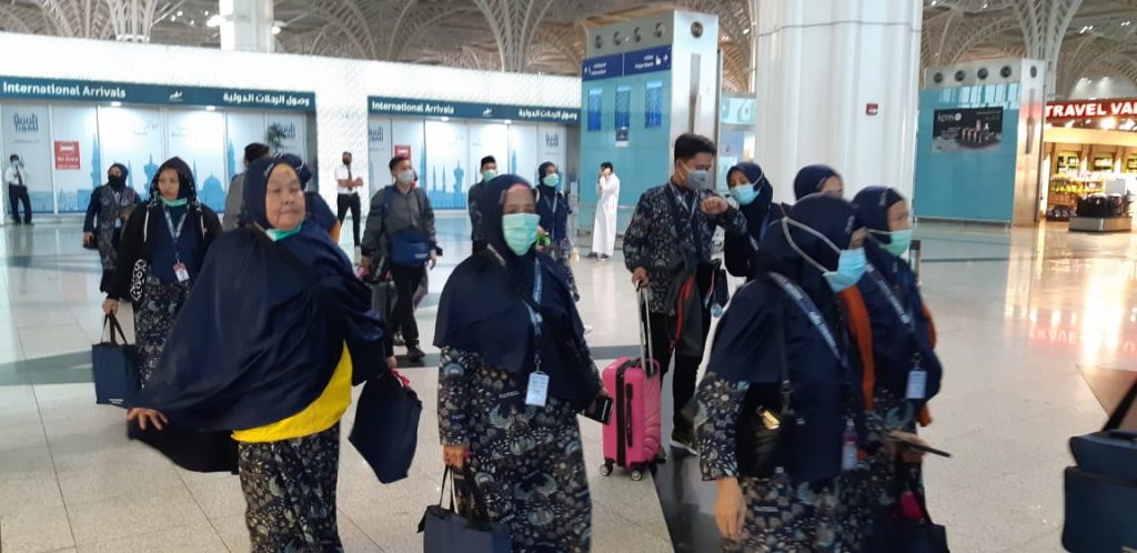 Tujuh Penerbangan Jemaah Umrah Indonesia Mendarat di Saudi