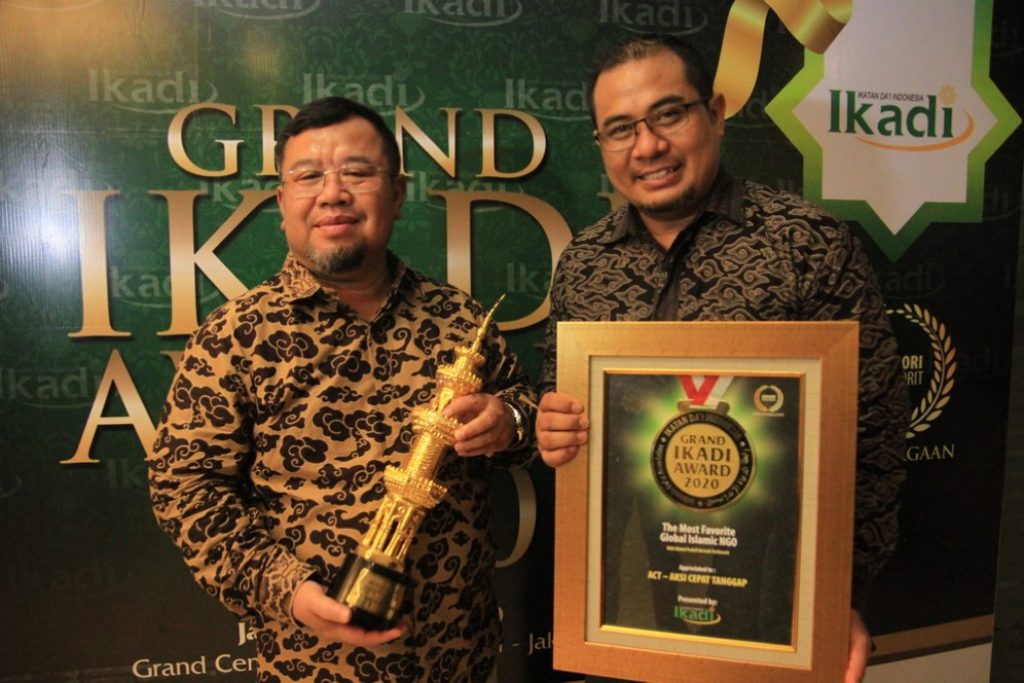 Grand Ikadi Award 2020 Anugerahi ACT sebagai NGO Terfavorit