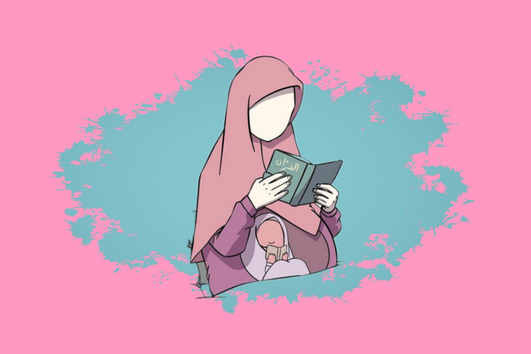 Gambar Kartun  Ibu  Hamil  Muslimah  Download Gambar Kartun  
