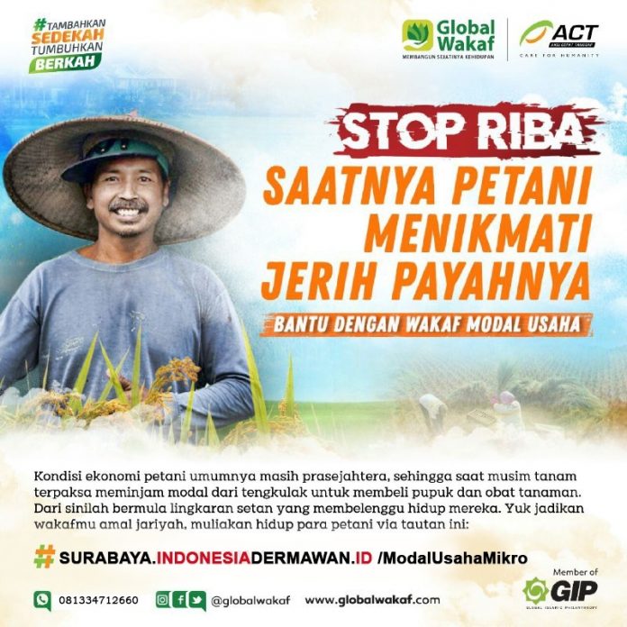 Wakaf Modal Usaha Mikro, Ikhtiar Membebaskan Petani dan Pedagang Kecil dari Himpitan Ekonomi